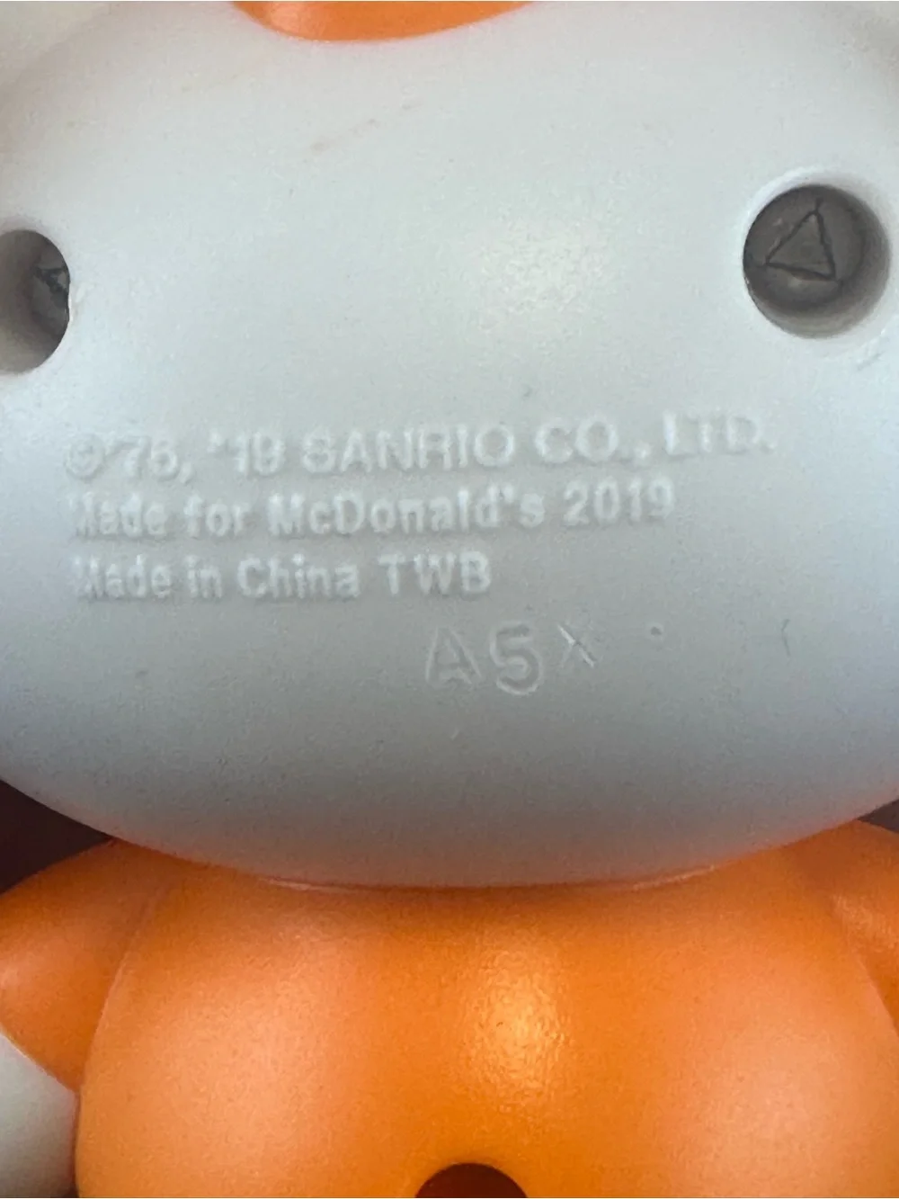 2019 McDonalds Sanrio Hello Kitty Pumpkin Figure #1